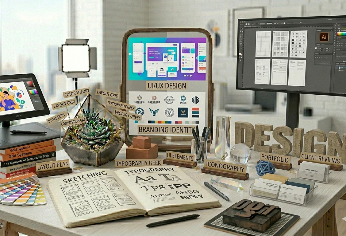 Vizuálny dizajn – vizuálna identita a dizajn pre firmy